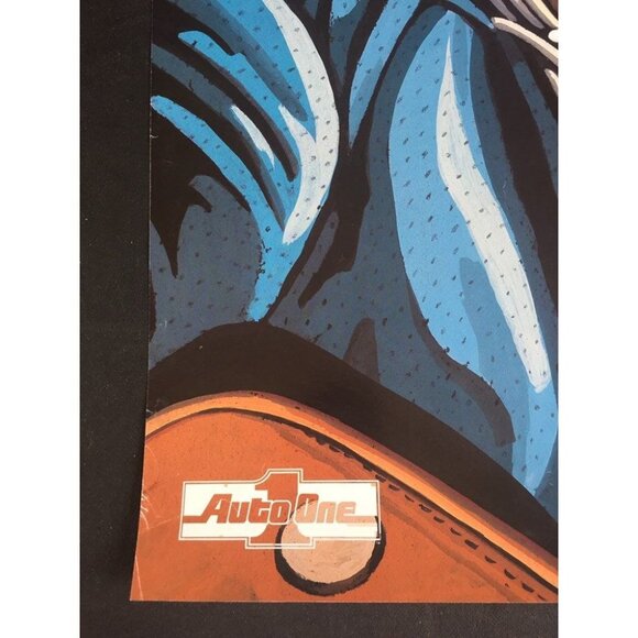 Vtg 1994 Detroit Vipers IHL Hockey INAUGURAL WEEKEND Poster The Palace Of Auburn - Picture 8 of 8